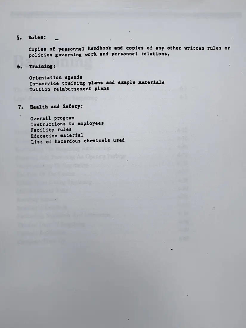 Photograph of a report: 1990 Negotiations Notebook, Tompkins-Seneca-Tioga BOCES Employees' Association, page 4.