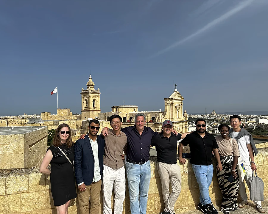 Participants in the Cornell and Queen Mary Global Migration Spring School in Gozo, Malta
