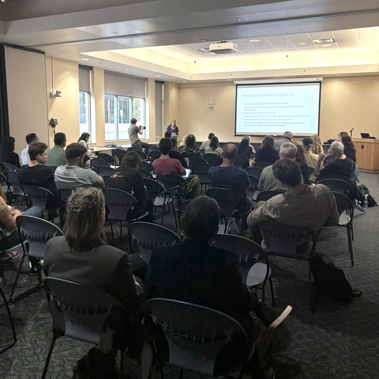 Final public convening of the Tompkins County Minimum Wage Study at the Tompkins County Public Library
